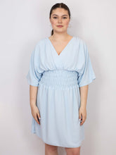 Kjole med smock talje - Brystmål 130cm